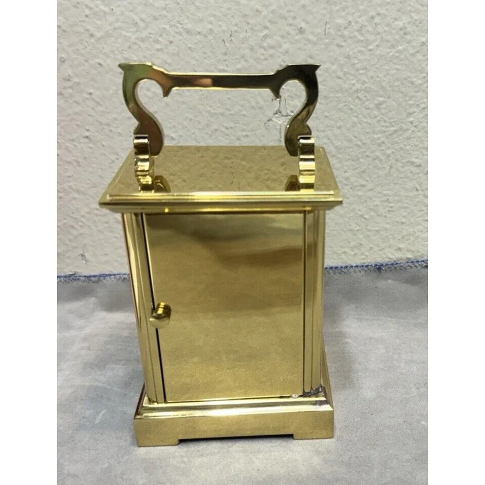 RARE Boxed Staffordshire Enamels Millennium Edition Miniature Mantel Clock